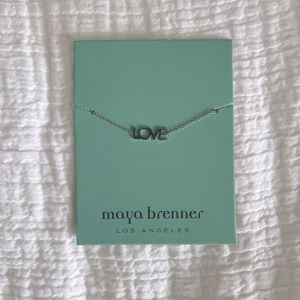 Maya Brenner Los Angeles “LOVE” bracelet